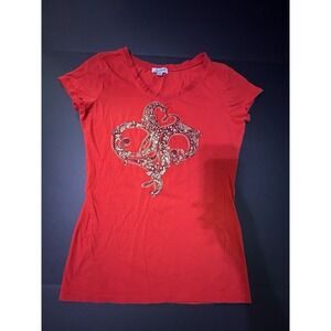 Vintage Southpole Shirt Women's Size L  - Red‎ - Y2K